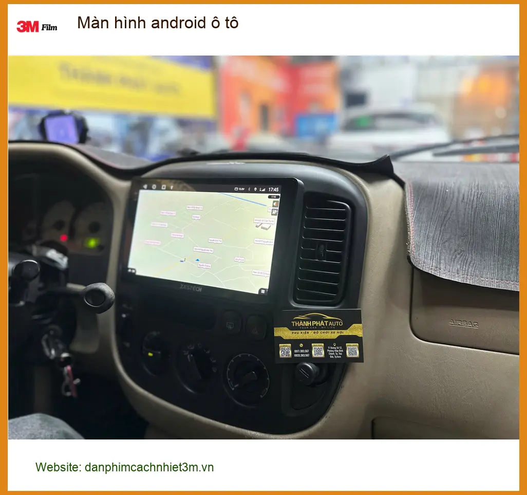 Anh Tuấn lắp màn hình android ô tô cho Honda CRV tại Quận Thủ Đức ảnh thực tế 2