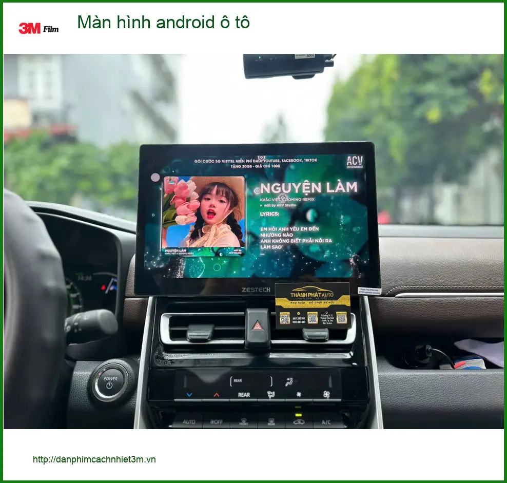Chú Minh lắp màn hình Android ô tô cho Ford Everest tại Quận 2 để tiện dẫn đường ảnh thực tế 2