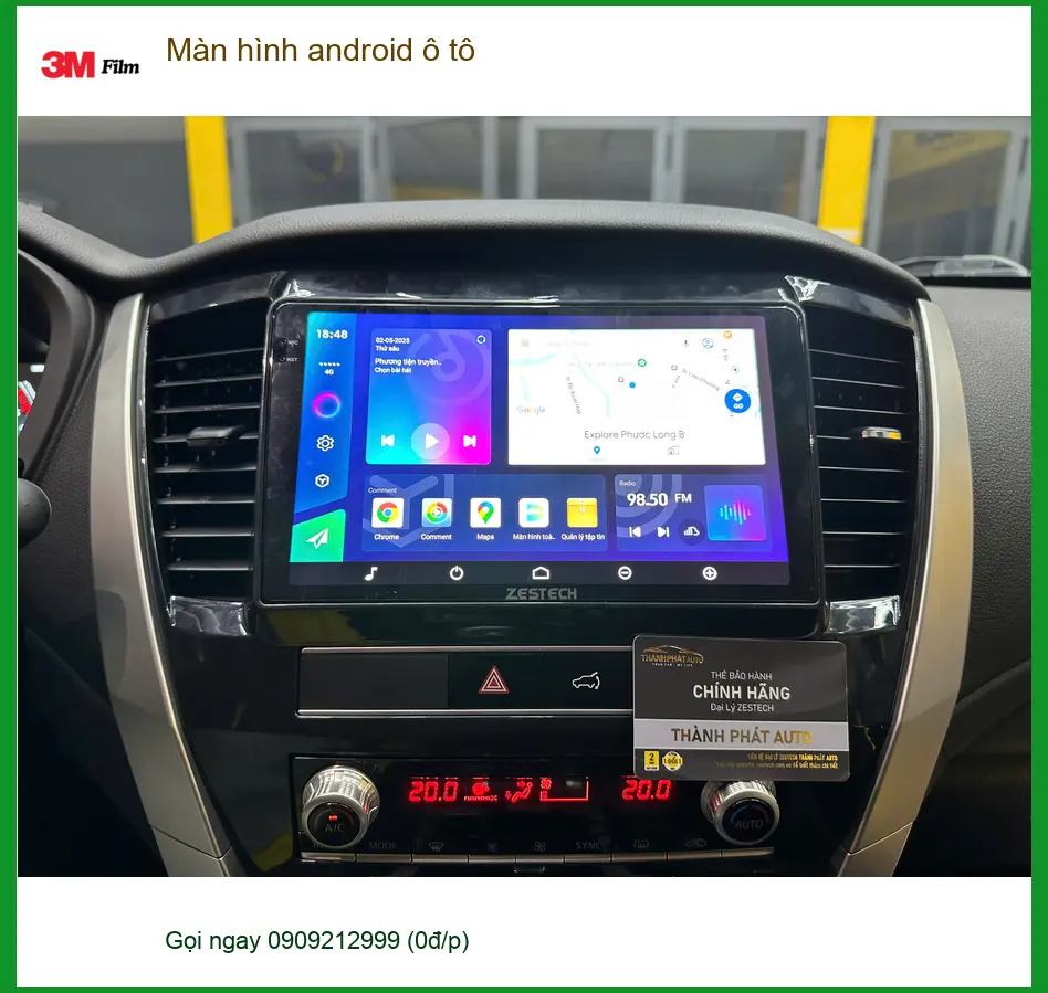 Anh Khang lắp màn hình Android ô tô Honda CRV tại Thủ Đức ảnh thực tế 3