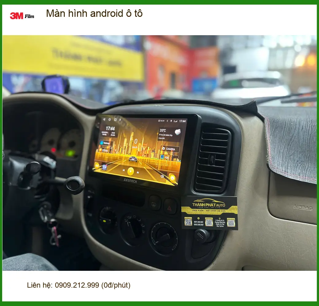 Anh Tuấn lắp màn hình android ô tô cho Honda CRV tại Quận Thủ Đức ảnh thực tế 4
