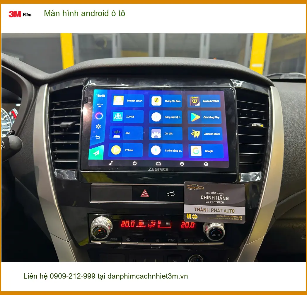 Anh Lâm lắp màn hình android ô tô cho Toyota Camry tại Quận 9 nâng cao trải nghiệm ảnh thực tế 3