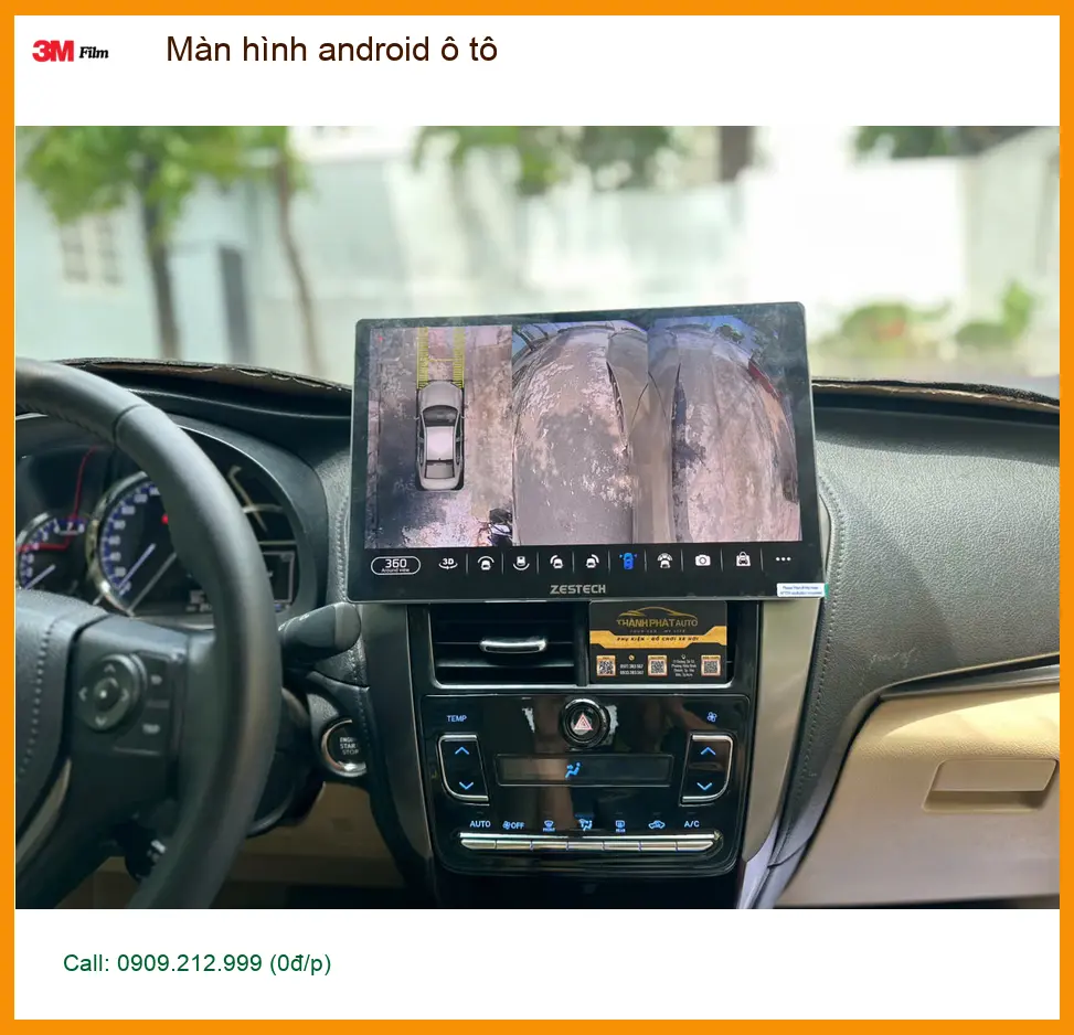 Anh Tấn nâng cấp màn hình android ô tô chính hãng cho Toyota Vios tại Quận 7 ảnh thực tế 2