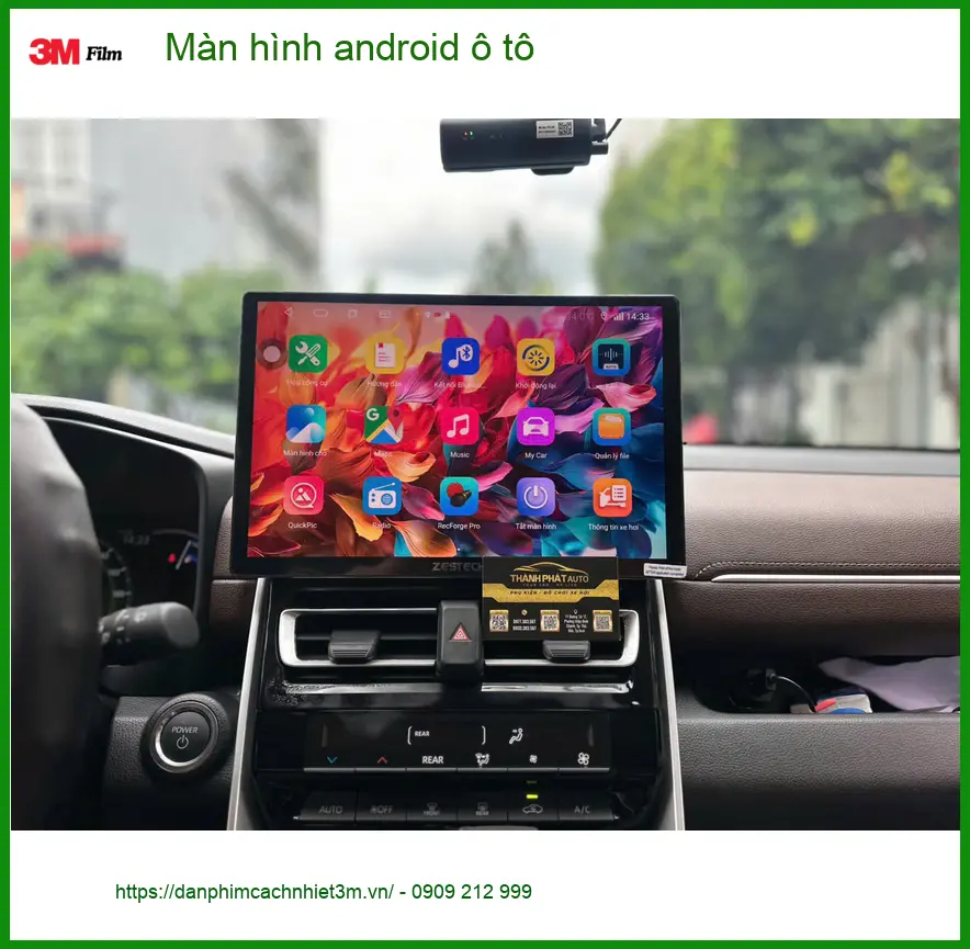 Anh Minh lắp màn hình Android ô tô Hyundai Accent tại Quận Thủ Đức uy tín