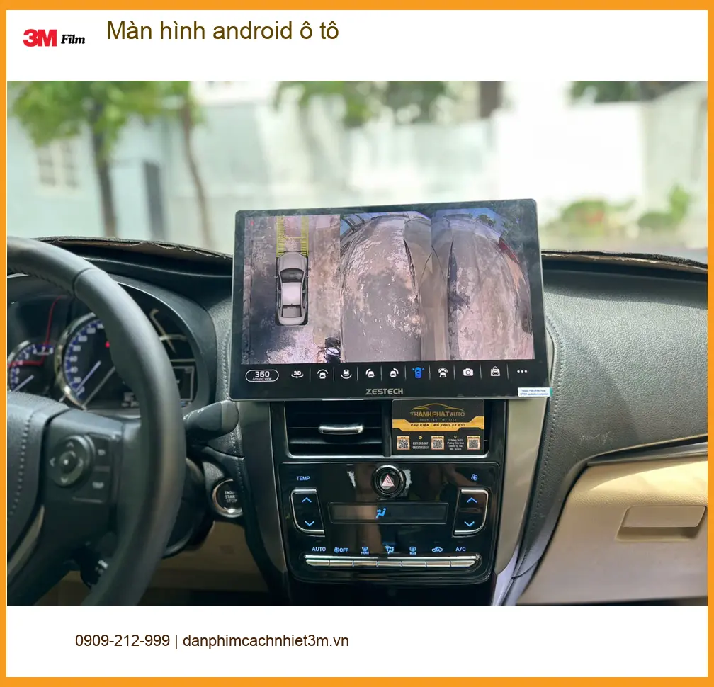 Anh Khang lắp màn hình android ô tô cho Mazda CX-5 tại Thủ Đức vì màn zin quá chậm