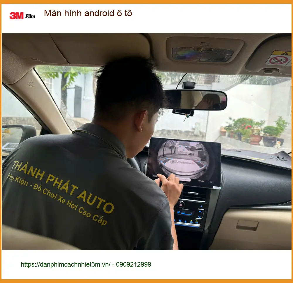 Anh Khang lắp màn hình android ô tô cho Mazda CX-5 tại Thủ Đức vì màn zin quá chậm ảnh thực tế 3