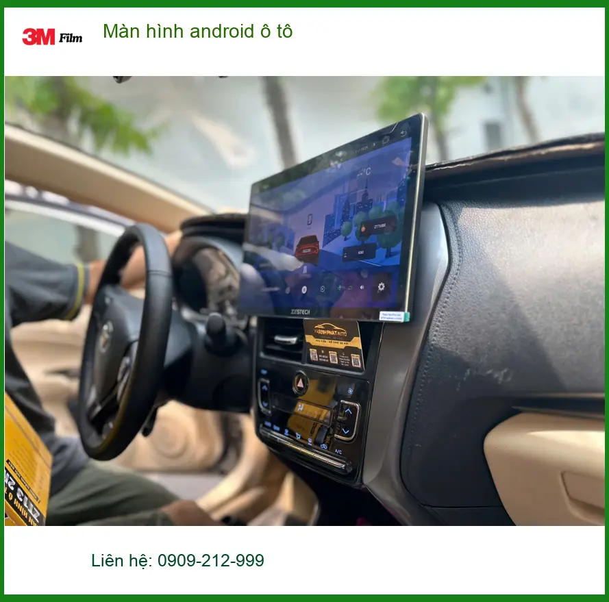 Anh Khang lắp màn hình android ô tô cho Mazda CX-5 tại Thủ Đức vì màn zin quá chậm ảnh thực tế 4