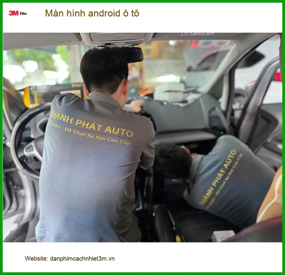 Anh Tín lắp màn hình Android ô tô cho Toyota Vios tại Hóc Môn ảnh thực tế 3