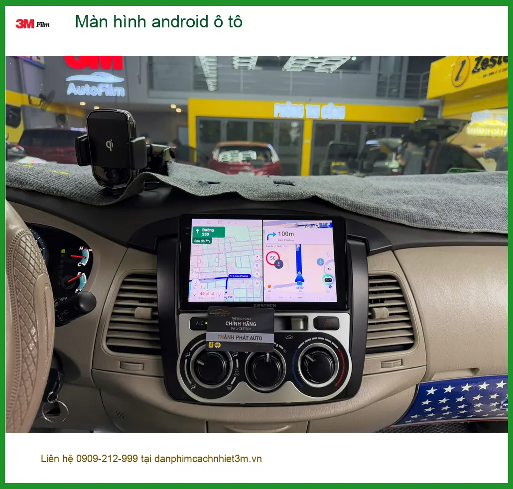 Anh An nâng cấp màn hình android ô tô cho Toyota Corolla Cross tại Thủ Đức ảnh thực tế 4
