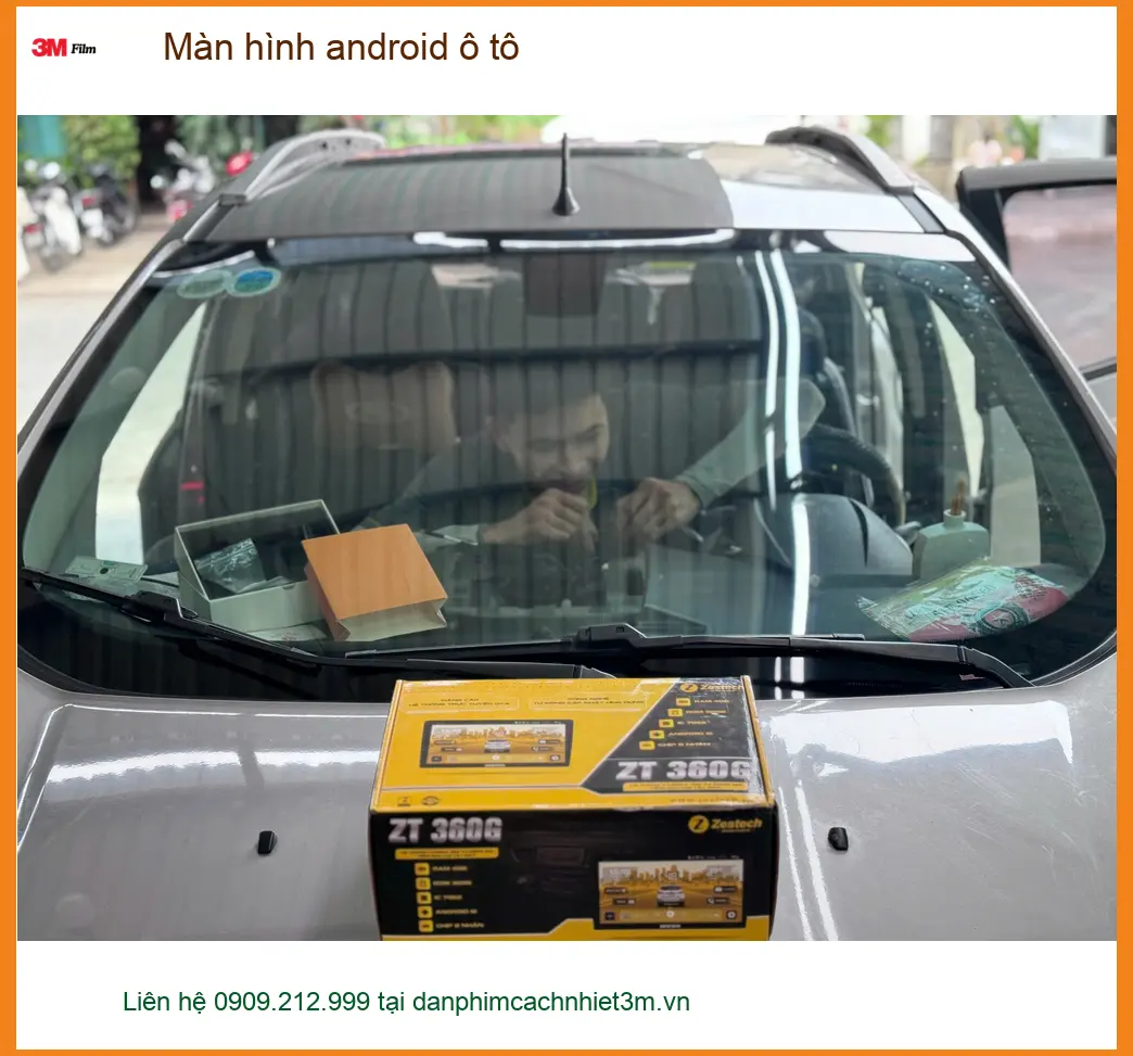 Anh Tín lắp màn hình Android ô tô cho Toyota Vios tại Hóc Môn ảnh thực tế 4