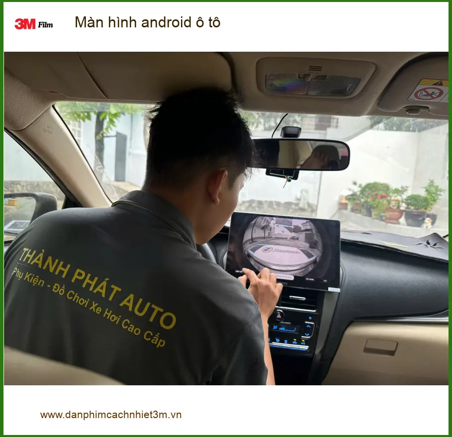 Anh Thành lắp màn hình android ô tô cho Honda Civic tại Quận 5 cần nâng cấp