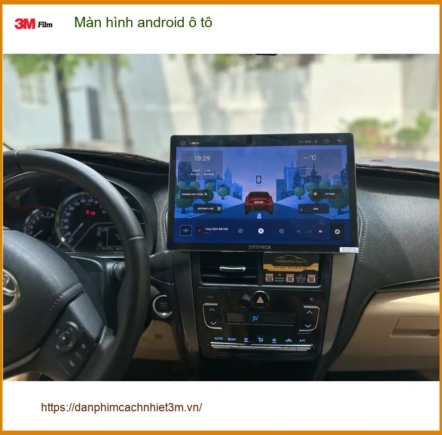 Anh Thành lắp màn hình android ô tô cho Honda Civic tại Quận 5 cần nâng cấp ảnh thực tế 2
