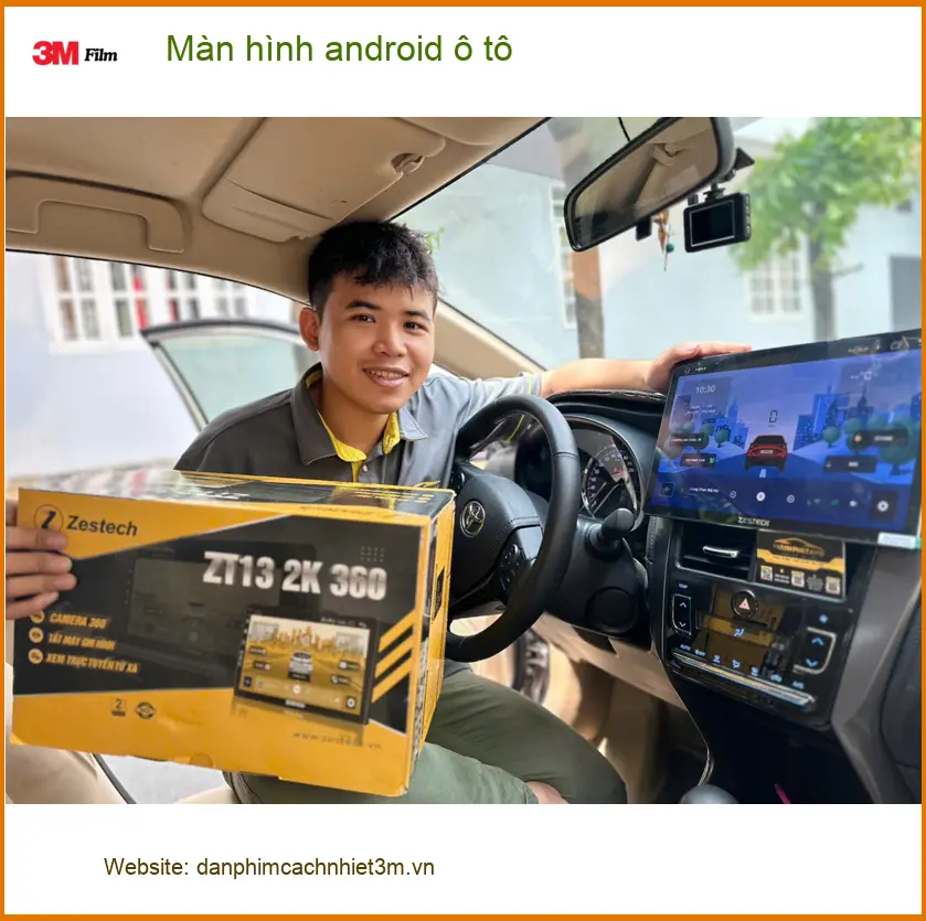 Anh Thành lắp màn hình android ô tô cho Honda Civic tại Quận 5 cần nâng cấp ảnh thực tế 3