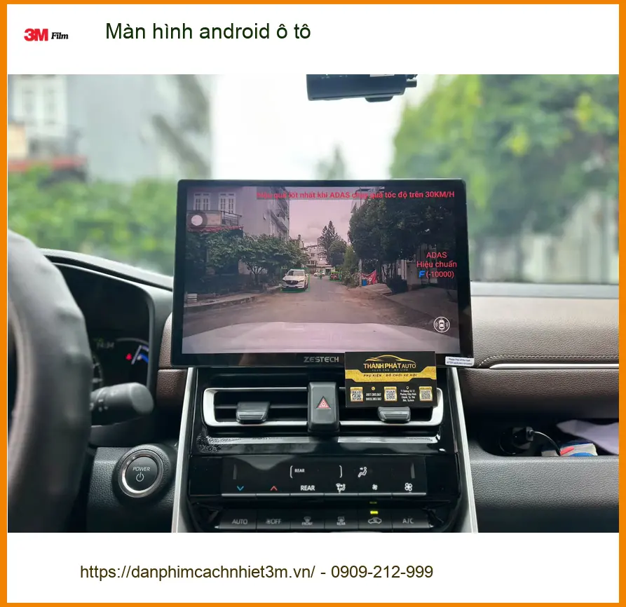 Chị Thảo lắp màn hình Android ô tô cho Honda CRV Quận Bình Thạnh ảnh thực tế 3
