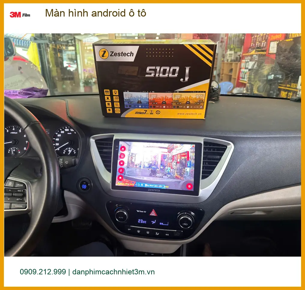 Anh Tùng lắp màn hình Android ô tô cho Honda Civic tại Quận Phú Nhuận