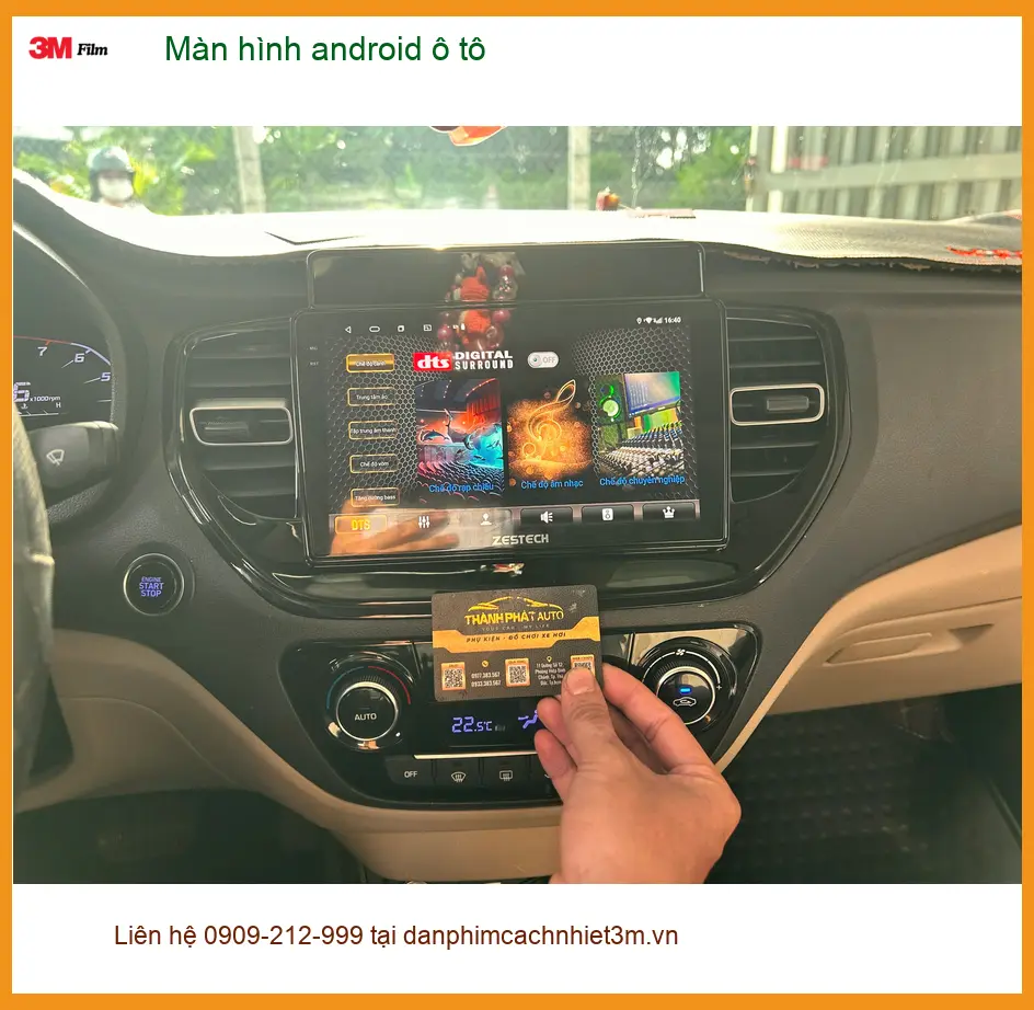 Anh Phước lắp màn hình android ô tô cho Hyundai Accent tại Quận 3 ảnh thực tế 2
