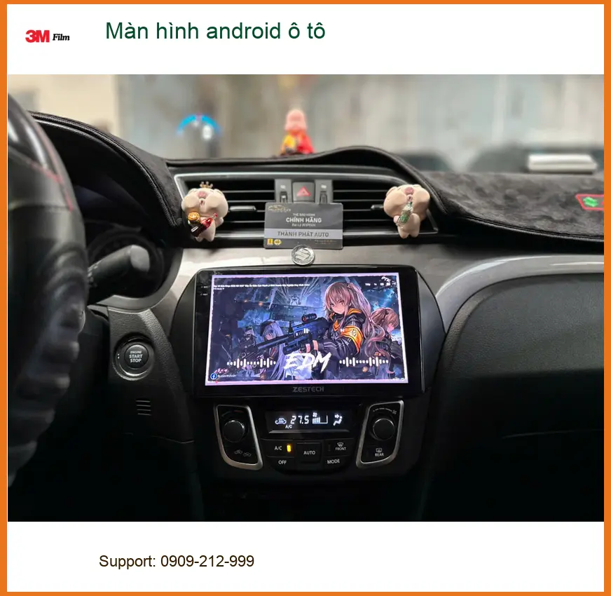 Anh Hải nâng cấp màn hình Android ô tô tại Quận 1 cho Kia K3 đời cũ ảnh thực tế 3
