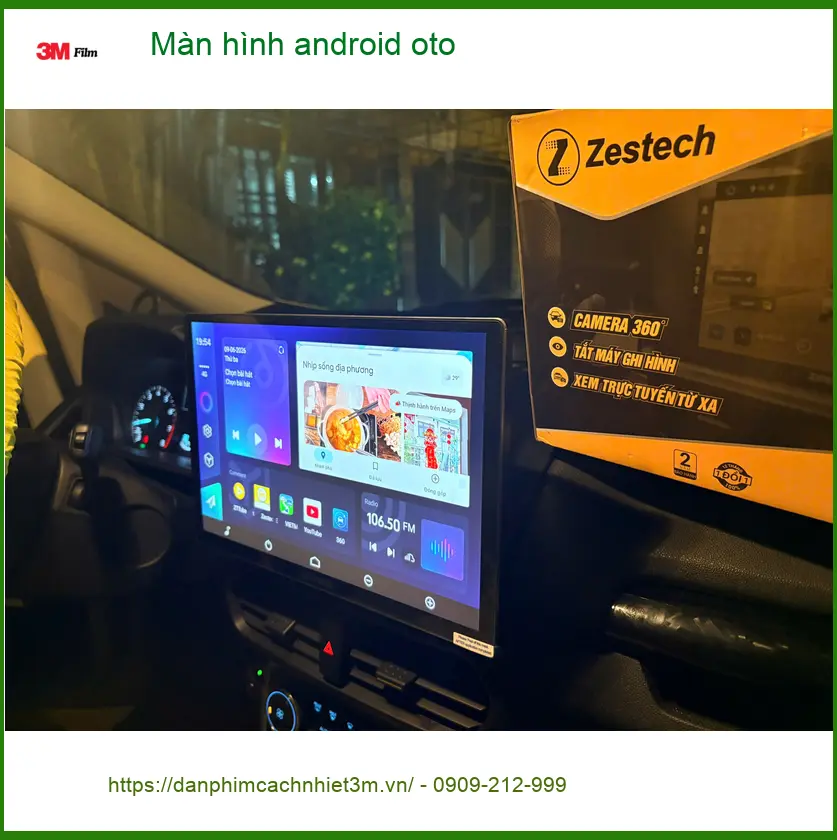 Anh Minh Khang lắp màn hình Android ô tô cho VinFast Lux A2.0 uy tín tại Quận 4 ảnh thực tế 3