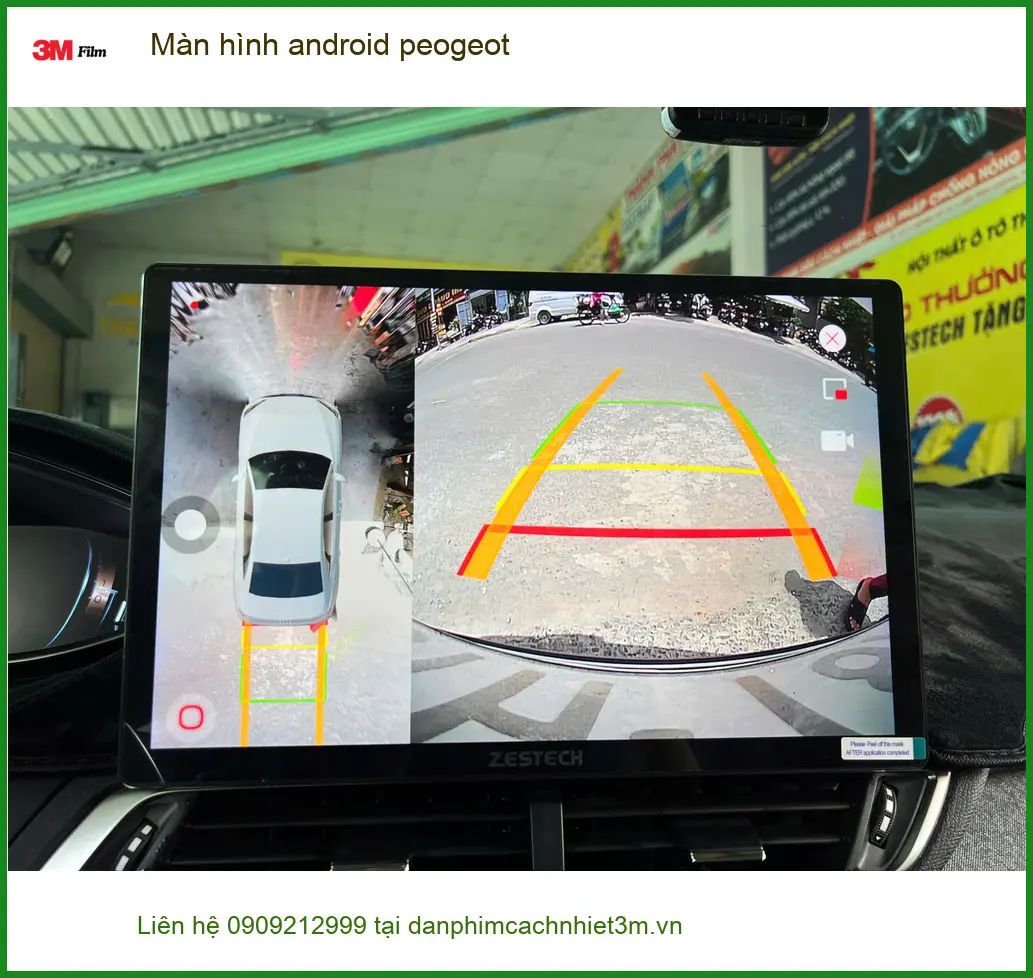 Anh Khải nâng cấp màn hình Android Peugeot tại Quận 4 để trải nghiệm giải trí đỉnh cao ảnh thực tế 5