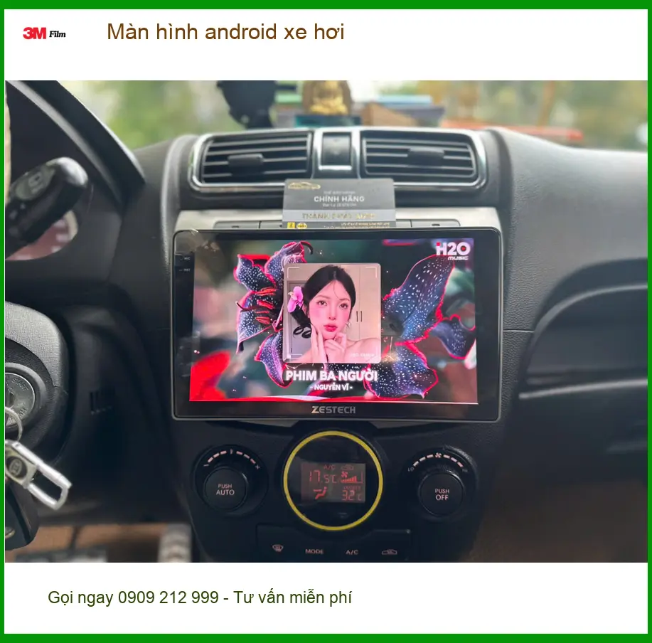 Anh Dũng lắp màn hình android Hyundai Accent Quận Bình Tân xem bản đồ, Youtube ảnh thực tế 3
