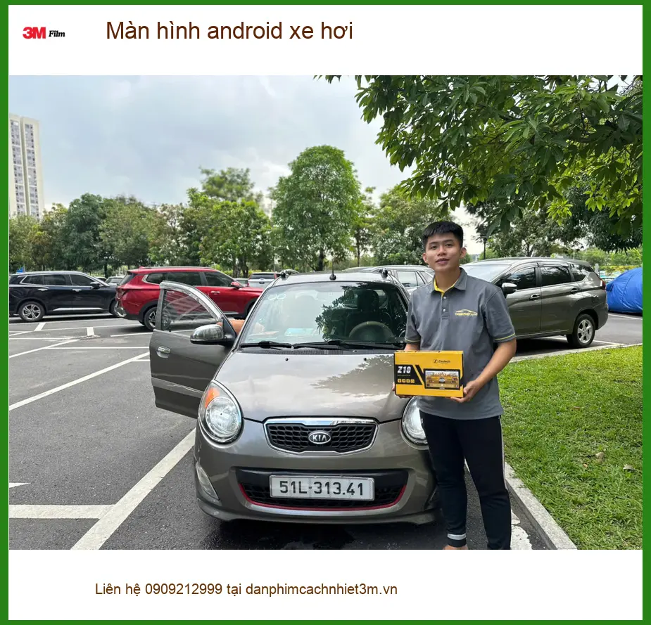 Anh Dũng lắp màn hình android Hyundai Accent Quận Bình Tân xem bản đồ, Youtube ảnh thực tế 4