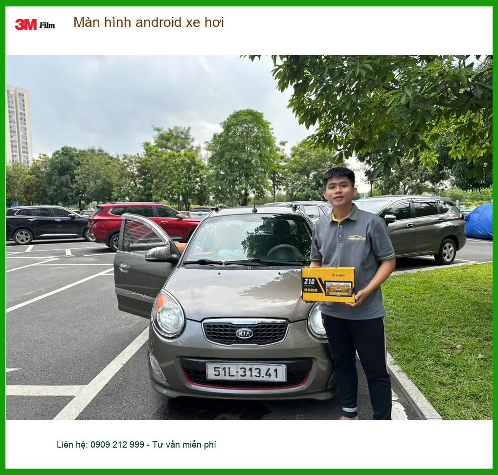 Anh Long lắp màn hình android xe hơi cho Mazda CX-5 ở Quận 12
