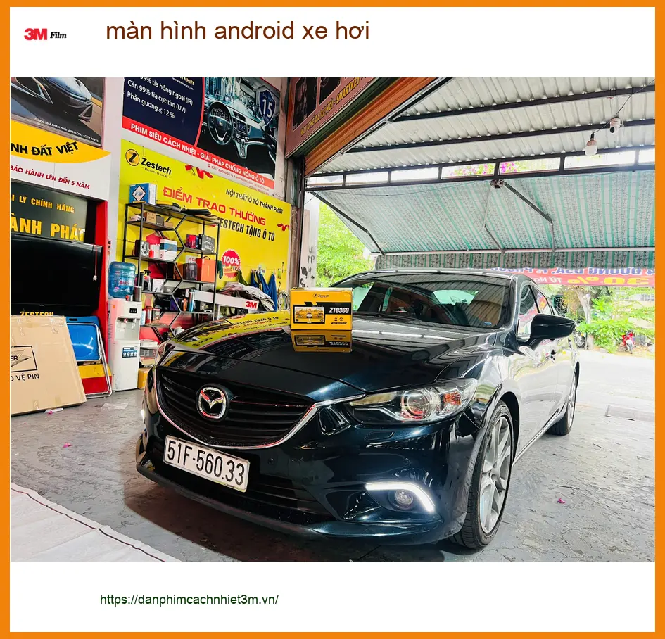 Anh Tùng lắp màn hình Android xe hơi Hyundai Accent tại Quận Bình Tân ảnh thực tế 5