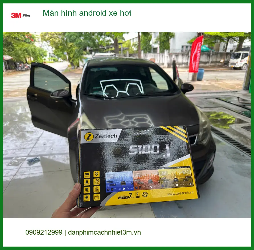 Anh Khải gắn màn hình Android ô tô cho Mazda 3 ở Thủ Đức. ảnh thực tế 2