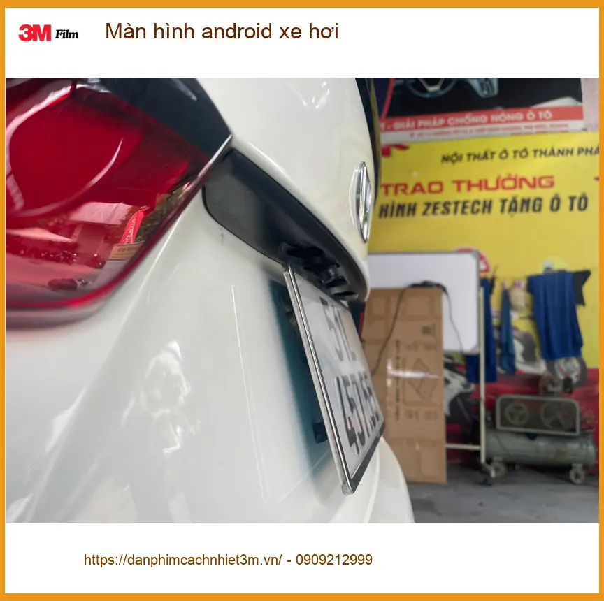Chị Thảo lắp Màn hình Android xe Honda CR-V tại Hóc Môn để dẫn đường, giải trí gia đình ảnh thực tế 3
