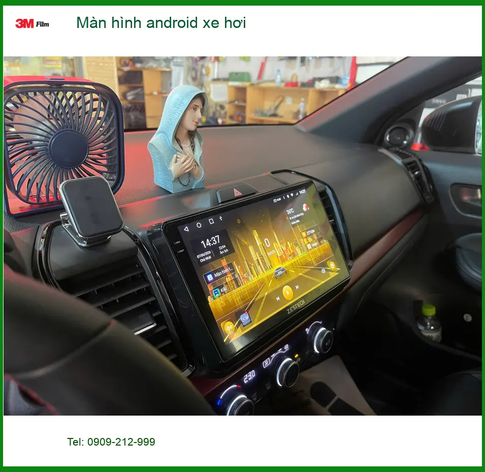 Anh Duy nâng cấp màn hình Android xe hơi Hyundai Accent tại Quận 2 ảnh thực tế 4