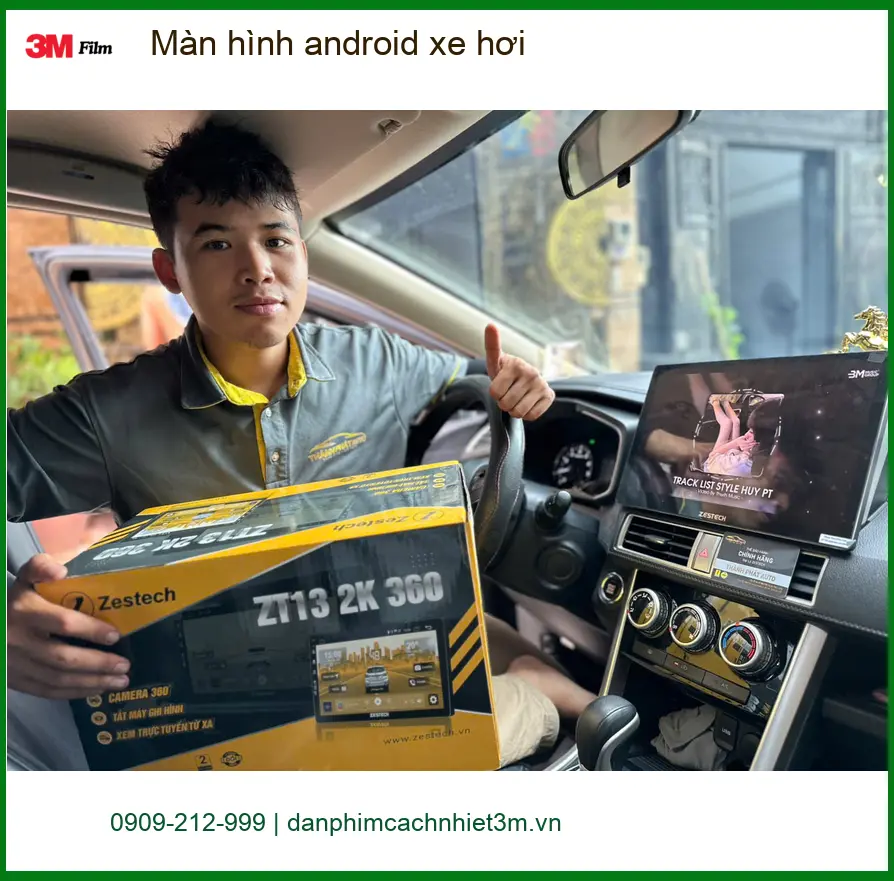 Lắp Màn hình Android xe hơi Quận 2: Anh Vinh cho Honda CRV thông minh hơn