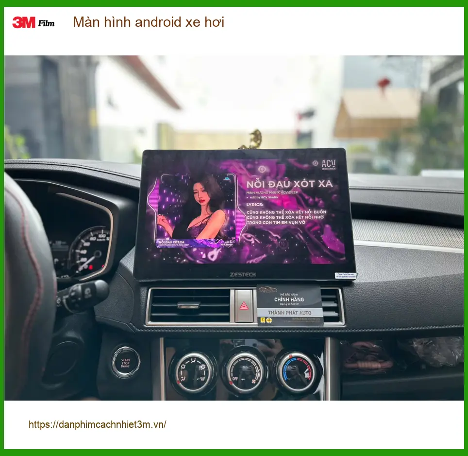 Lắp Màn hình Android xe hơi Quận 2: Anh Vinh cho Honda CRV thông minh hơn ảnh thực tế 2
