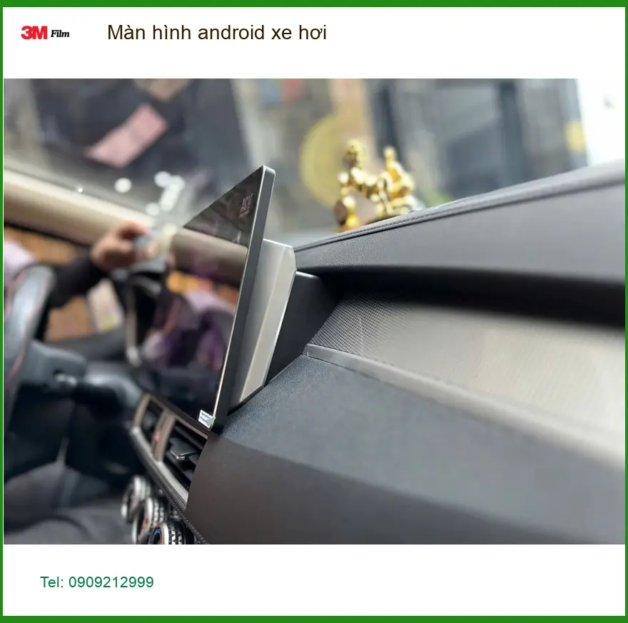 Khách Phước Lộc lắp màn hình android xe hơi Hyundai Accent tại Quận 12 ảnh thực tế 3