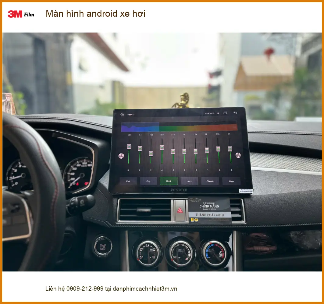 Lắp Màn hình Android xe hơi Quận 2: Anh Vinh cho Honda CRV thông minh hơn ảnh thực tế 3