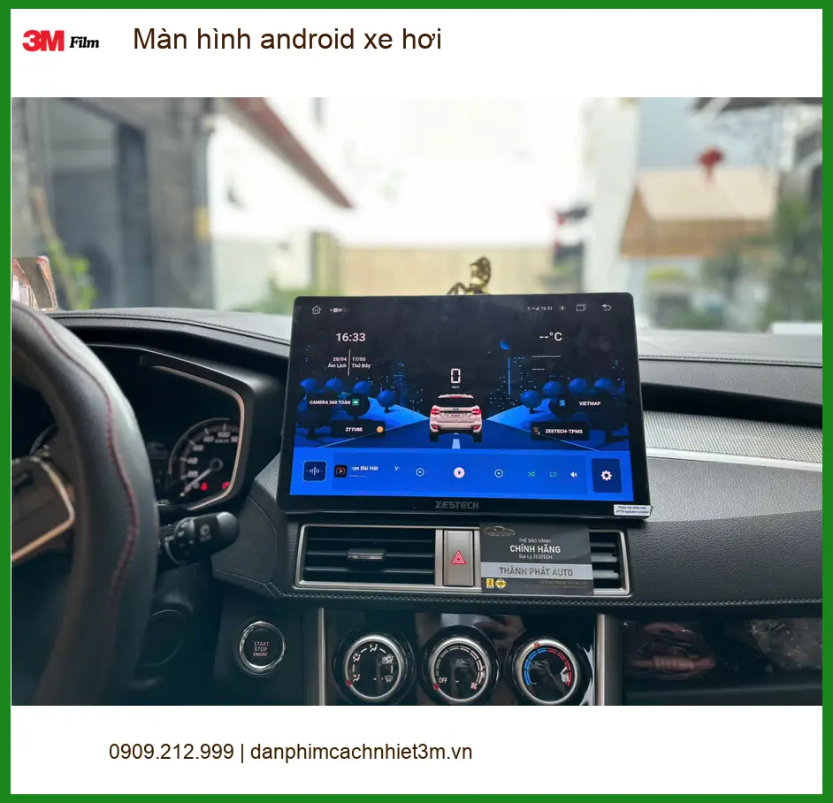 Lắp Màn hình Android xe hơi Quận 2: Anh Vinh cho Honda CRV thông minh hơn ảnh thực tế 5