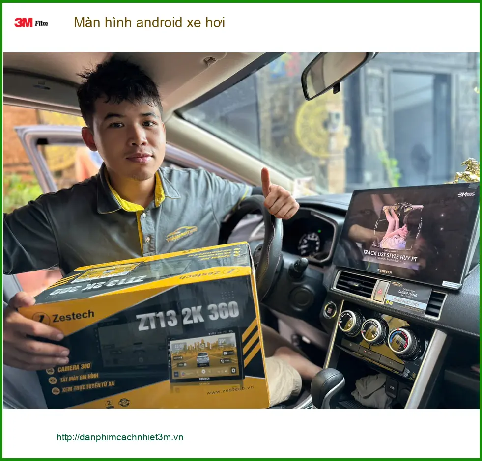 Khách Phước Lộc lắp màn hình android xe hơi Hyundai Accent tại Quận 12 ảnh thực tế 5
