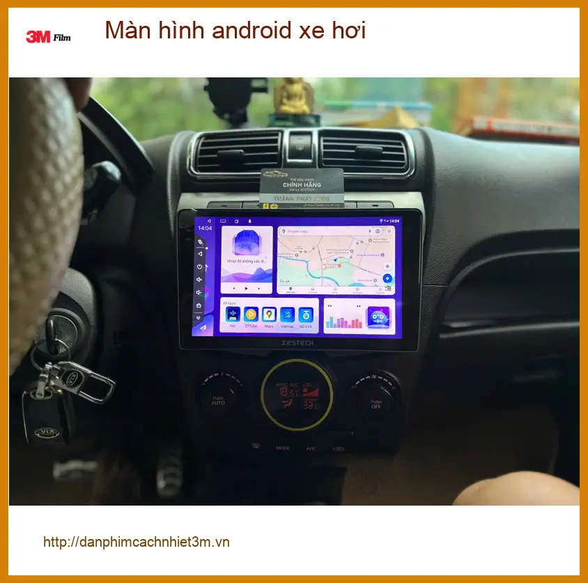 Chị Mai nâng cấp màn hình Android xe hơi cho Mazda CX-5 tại Quận 2