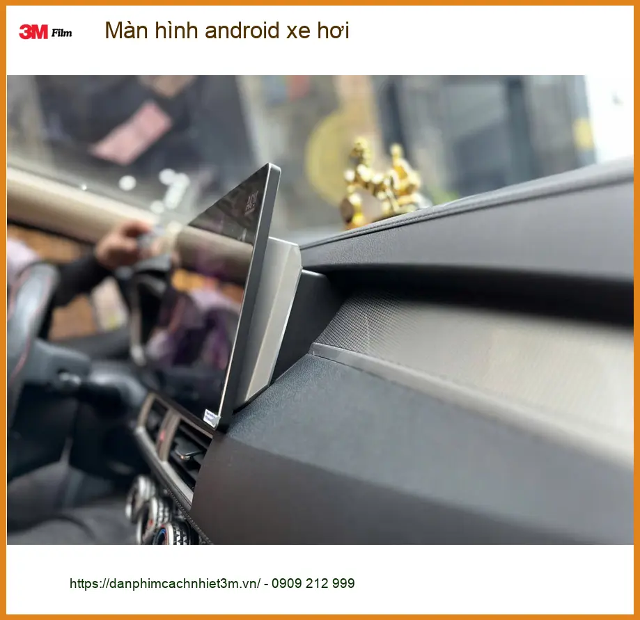 Anh Minh lắp màn hình android xe hơi Quận Bình Tân cho Hyundai Accent 2023 ảnh thực tế 3