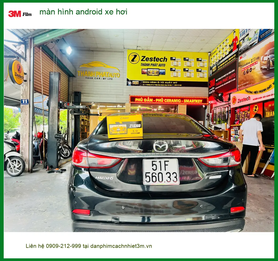 Anh Quang nâng cấp màn hình android xe hơi cho Mazda CX-5 tại Quận 3 ảnh thực tế 5