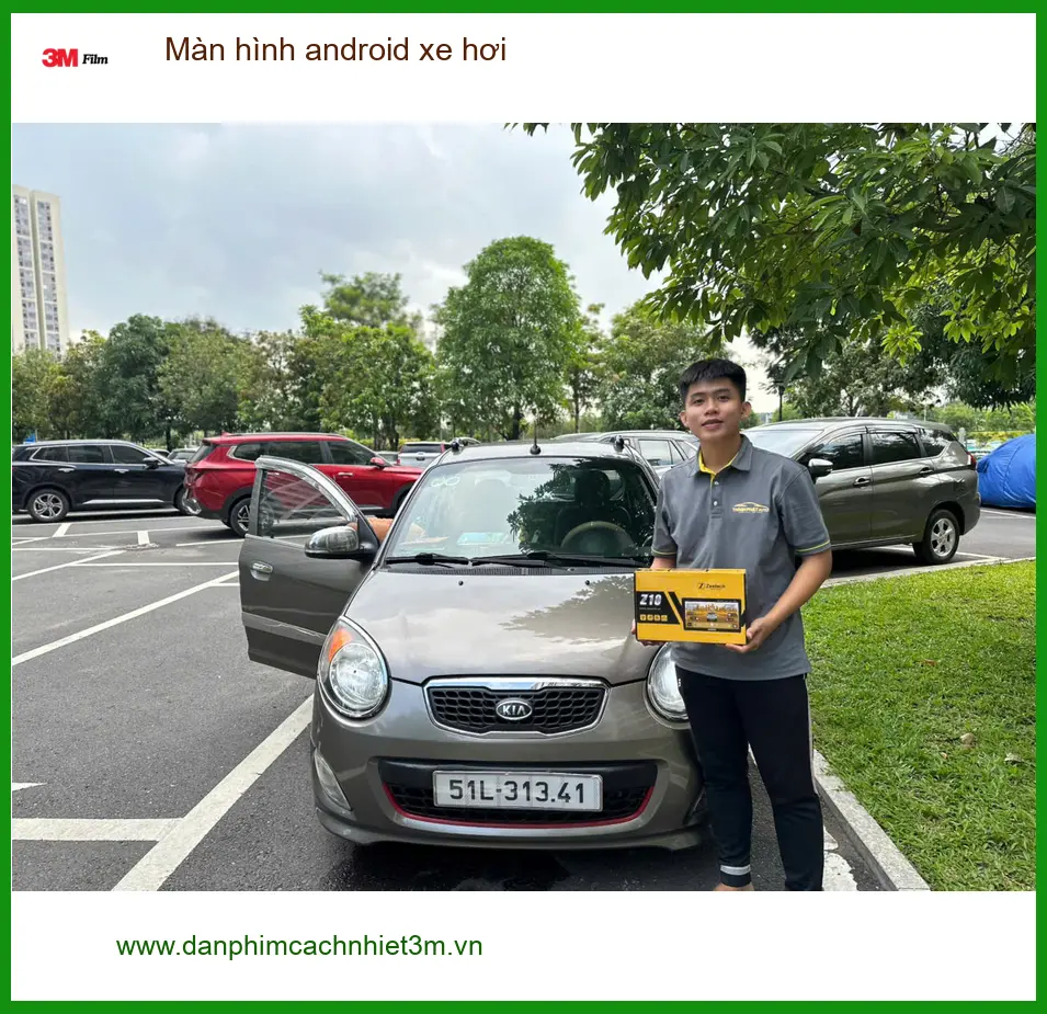 Bác Minh lắp màn hình android xe hơi Mazda 3 tại Quận Thủ Đức vì màn hình cũ