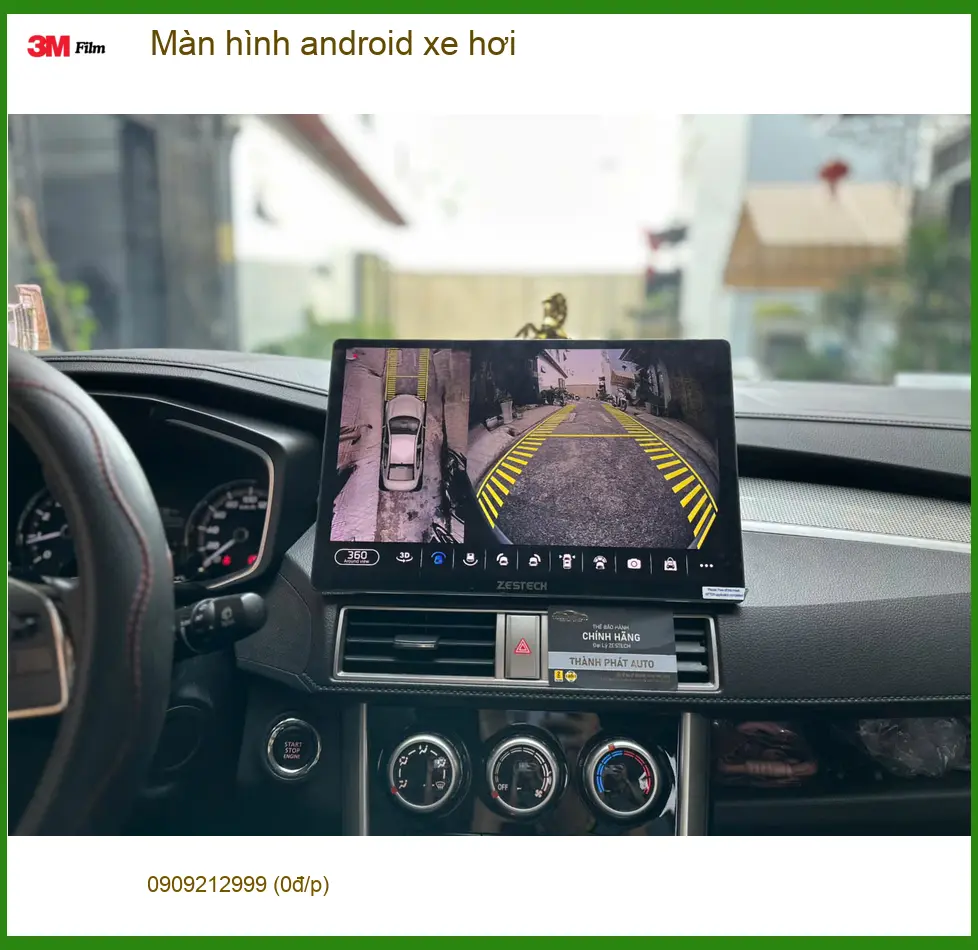 Anh Tùng lắp màn hình Android cho Hyundai Accent tại Nhà Bè để nâng tầm trải nghiệm lái xe ảnh thực tế 3