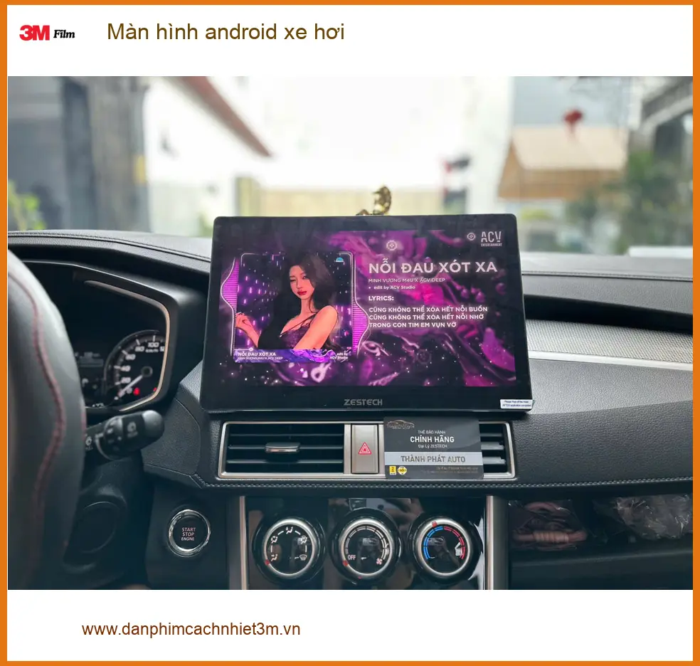 Anh Tùng lắp màn hình Android cho Hyundai Accent tại Nhà Bè để nâng tầm trải nghiệm lái xe ảnh thực tế 5