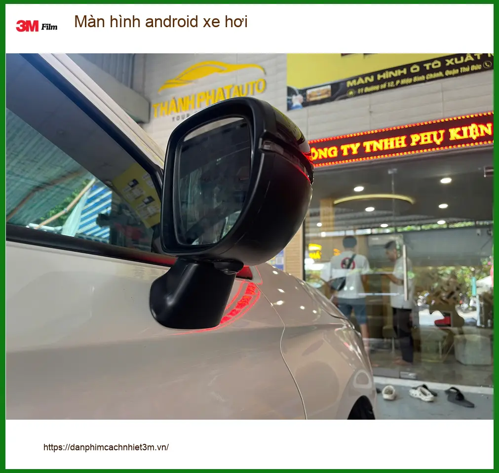 Anh Khải lắp Màn hình android xe hơi cho Toyota Camry tại Bình Chánh ảnh thực tế 4
