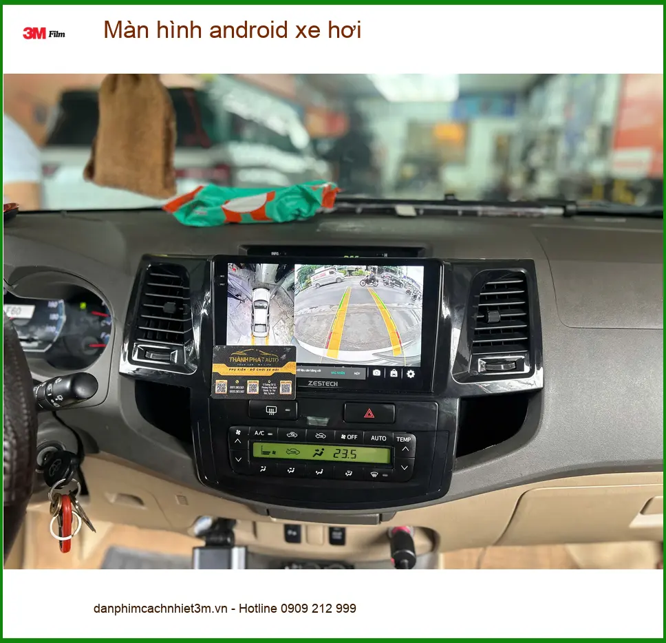 Anh Tấn nâng cấp màn hình Android xe hơi cho Hyundai Accent ở Cần Giờ ảnh thực tế 3
