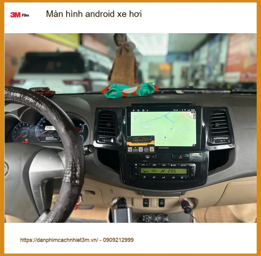 Anh Tấn nâng cấp màn hình Android xe hơi cho Hyundai Accent ở Cần Giờ ảnh thực tế 4