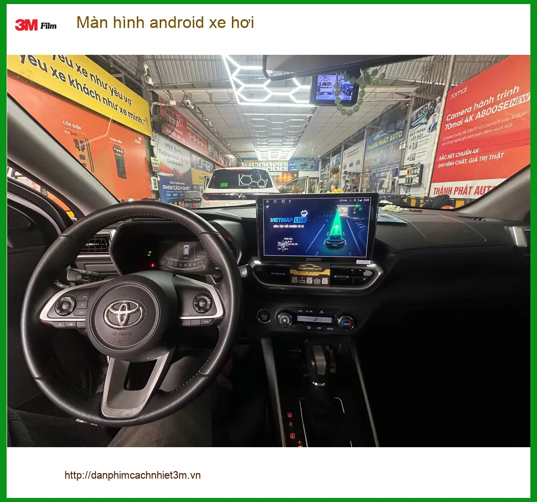 Chị Loan lắp màn hình Android xe hơi cho Hyundai Accent tại Quận 4 ảnh thực tế 2