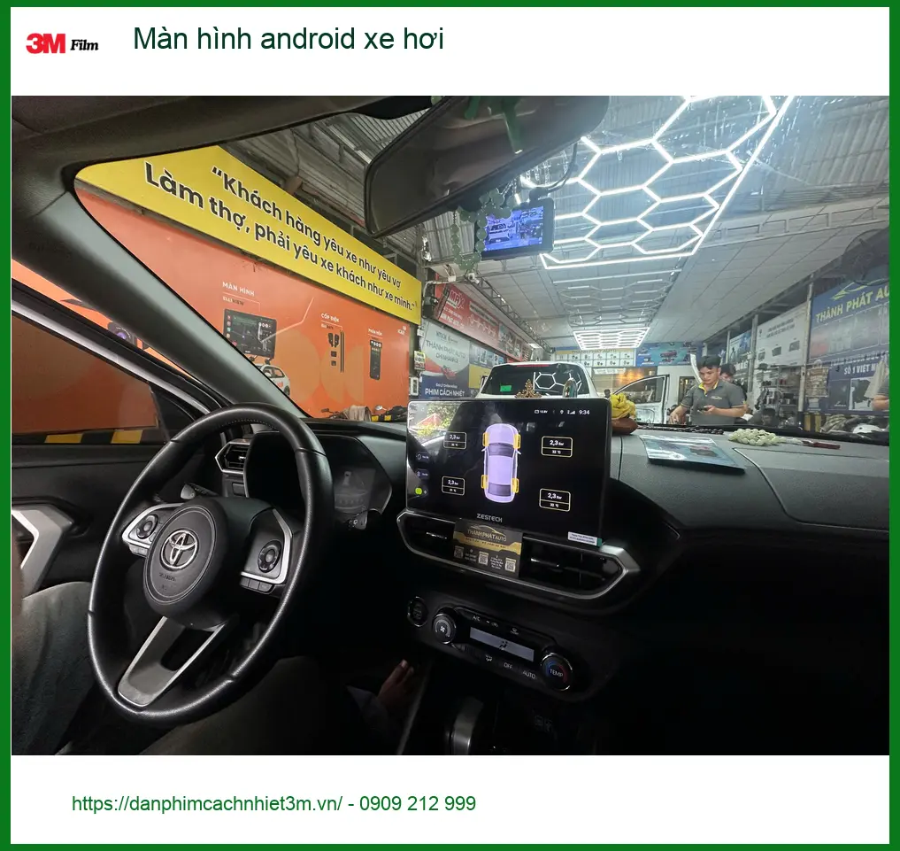 Chị Loan lắp màn hình Android xe hơi cho Hyundai Accent tại Quận 4 ảnh thực tế 3
