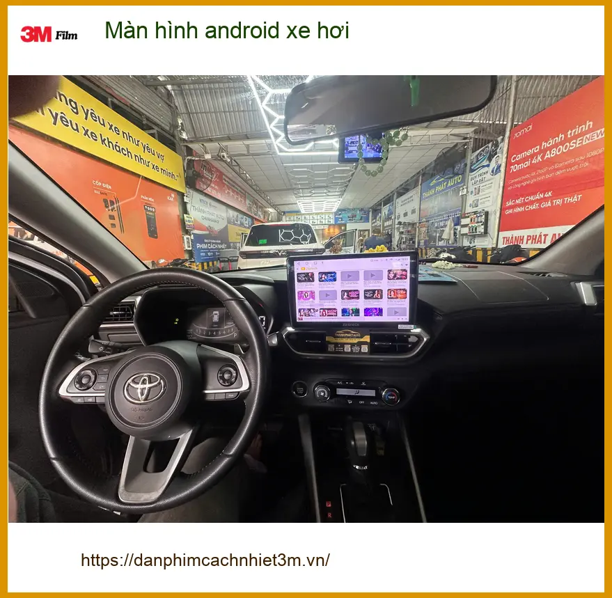Chị Loan lắp màn hình Android xe hơi cho Hyundai Accent tại Quận 4 ảnh thực tế 5