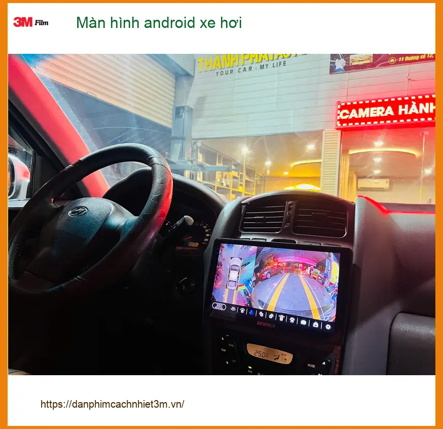Anh Quang lắp màn hình Android xe hơi cho Hyundai Accent tại Quận 1