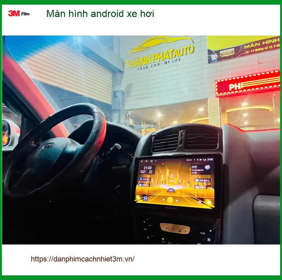 Anh Quang lắp màn hình Android xe hơi cho Hyundai Accent tại Quận 1 ảnh thực tế 2
