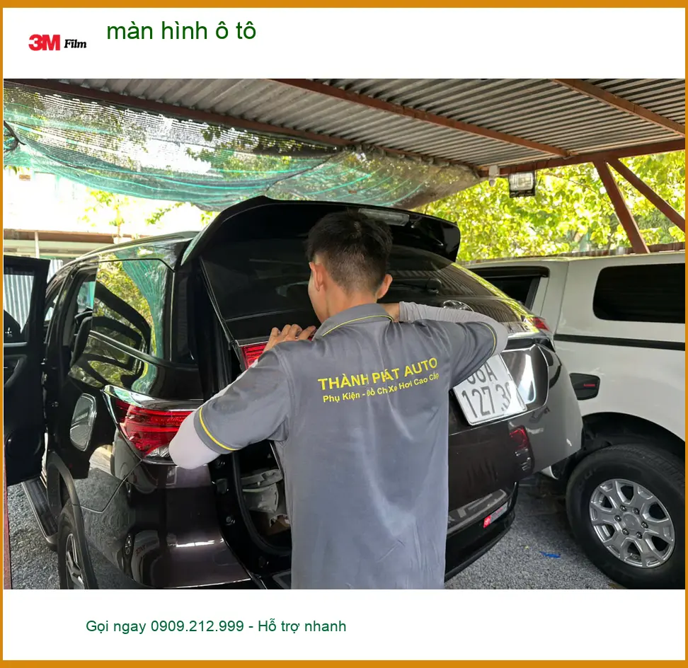 Chú Khang nâng cấp màn hình ô tô cho Honda CRV tại Quận Gò Vấp ảnh thực tế 2